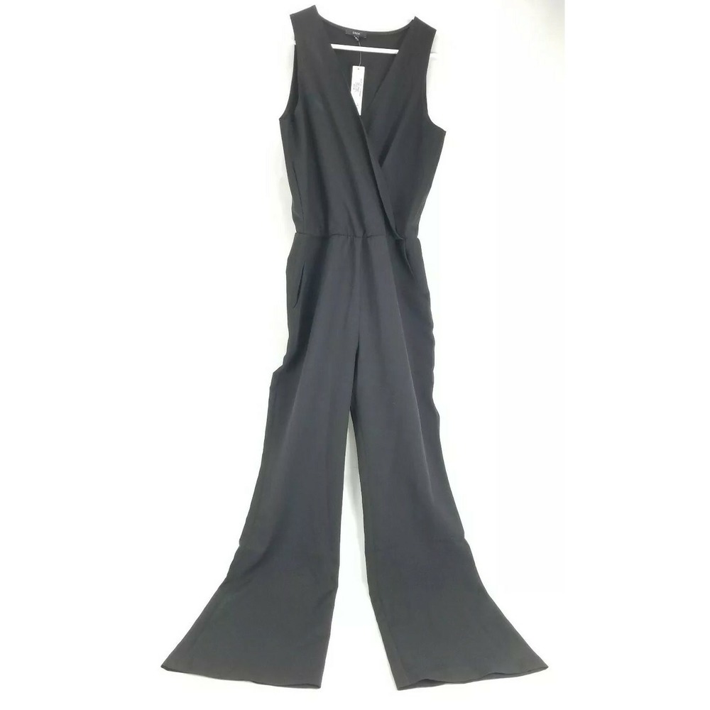 $212 DREW Womens Jumpsuit Romper TJ5196 Black‎ Medium Made in USA